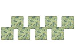 8 kpl vihreä lehtikuvioitu pehmuste 46x46x5cm SASSARI 8 kpl vihreä lehtikuvioitu pehmuste 46x46x5cm SASSARI