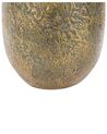 Vaso de terracota verde e dourado 50 cm MARONEJA_850821