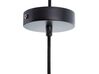 Metal Pendant Lamp Black SWIFT Large_690936