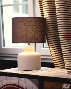 Pöytävalaisin betoni harmaa BHIMA Pöytävalaisin betoni harmaa BHIMA