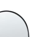 Stehspiegel Metall schwarz oval 36 x 150 cm BAGNOLET_830380