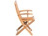 Zestaw ogrodowy drewniany stół i 8 krzeseł MAUI_681712