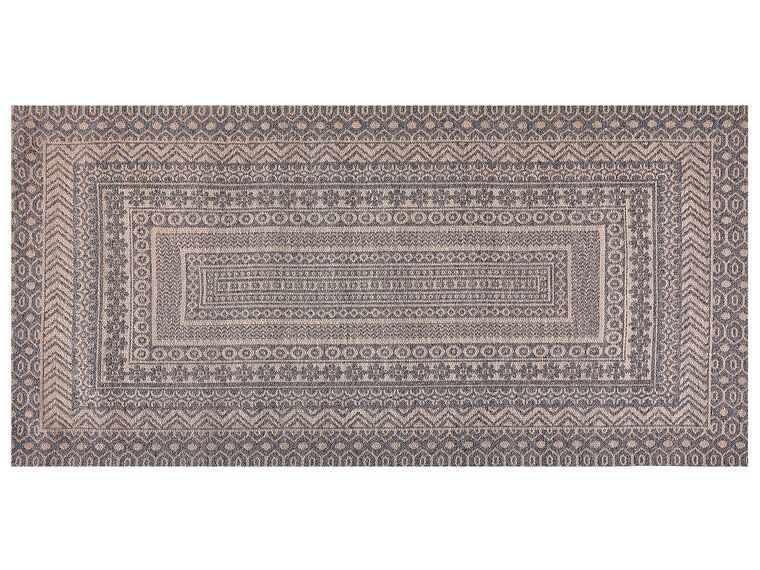 Szürke és bézs szőnyeg 80 x 150 cm BAGLAR_853361