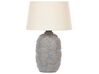 Bordslampa keramik grå / beige FERREY_822901