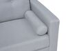 2 Seater Fabric Sofa Grey KALMAR_755679