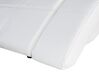 Leather EU Super King Size Bed White VICHY_459690