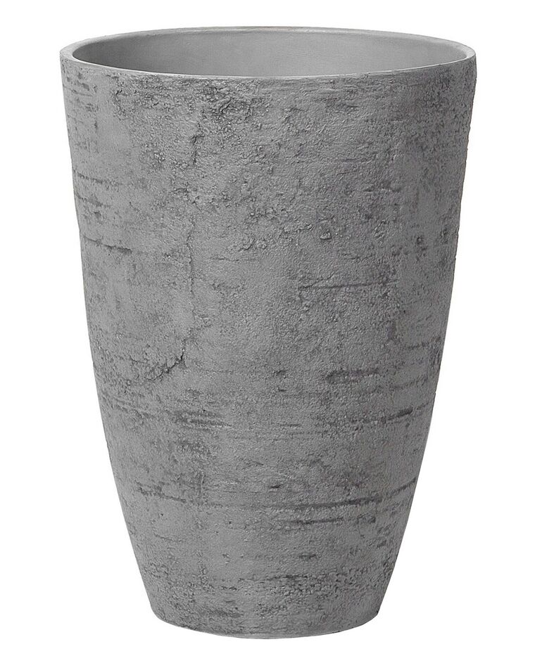 Vaso tondo per interno ed esterno grigio 43x43x60cm CAMIA_692483