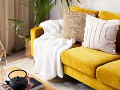 Huopa kangas valkoinen 125 x 150 cm MIRGE Huopa kangas valkoinen 125 x 150 cm MIRGE