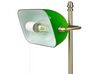Lampe à poser en métal vert et doré MARAVAL_851458
