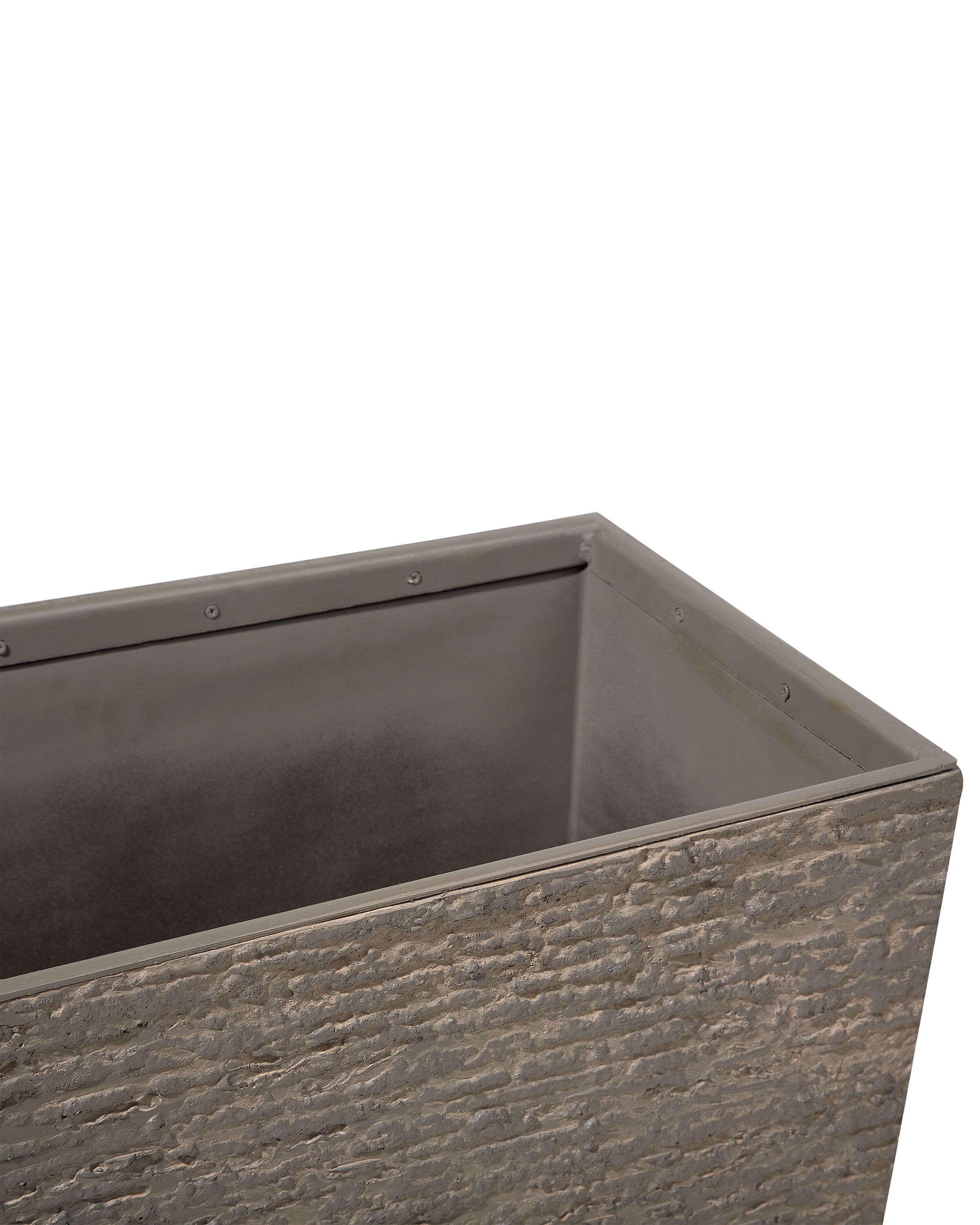 Doniczka 29 x 70 x 50 cm brązowa EDESSA