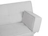 Fabric Adjustable Sofa Bed Light Grey BRISTOL_905087