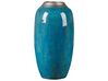 Dekovase Terrakotta blau / silber 42 cm MILETUS_791569