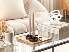 Kynttilänjalka terrakotta musta ⌀ 9 cm 2 kpl CHORIO