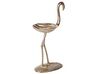 Figura decorativa em forma de flamingo dourado 57 cm SANEN_848920