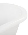 Bañera de acrílico blanco/plateado 170 x 76 cm CAYMAN_820434