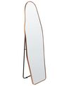 Metal Standing Mirror 48 x 160 cm Gold LARCHE_914842