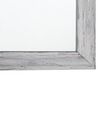 Wandspiegel weiß / Holzoptik rechteckig 50 x 130 cm BENON_713043