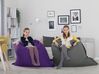 Sitzsack mit Innensack für In- und Outdoor 140 x 180 cm violett FUZZY_708974
