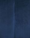 Sessel Samtstoff dunkelblau mit goldenen Beinen LACONIA_781726