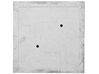 Maceta cuadrada blanca 30x30x28 cm PAROS_701521