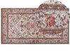 Teppich Baumwolle mehrfarbig Bumenmuster 80 x 150 cm Kurzflor BINNISZ_852566