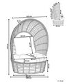 Rattan Basket Chair Natural LIDO_803527
