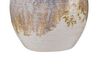 Bloemenvaas meerkleurig steengoed 15 cm BERGE_810608
