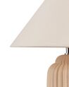 Keramická stolní lampa béžová NURIA_904892