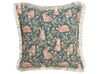 Set of 2 Cushions Rabbit Print 45 x 45 cm Green ALSTROEMERIA_877706