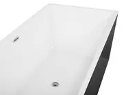 Vasca da bagno freestanding RIOS 170 x 80 cm Nero_749466