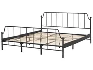 Bed Metal MAURESSAC 180 x 200 cm (EU Super King) Black_902704