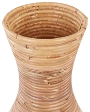 Wazon dekoracyjny TRINISA 70 cm Rattan Naturalny_926263