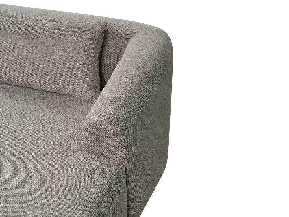 Corner Sofa 3 Seater SVANSELE Fabric Taupe Right Hand_901629