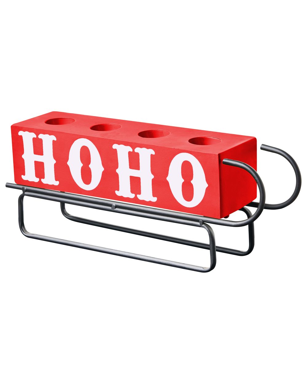Candle Holder KUHMO Metal Red