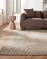 Faux Fur Rug ONTAKE Beige 160 x 230 cm