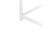 Stolik ogrodowy barowy AVETRANA 150 cm 50 cm Brązowy/ biały_987285