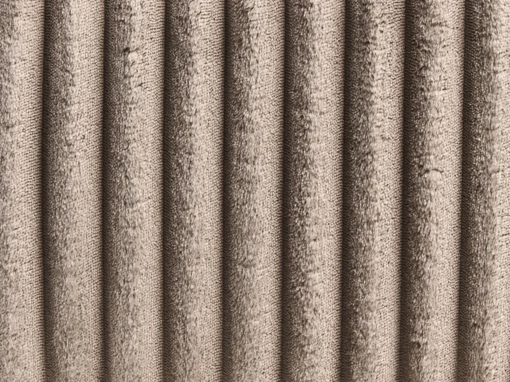 Corner Sofa STENUM Corduroy Light Brown Right Hand_972415