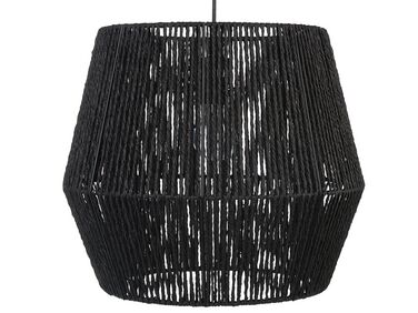 Lámpara de techo de cuerda de papel negra 127 cm GWERU