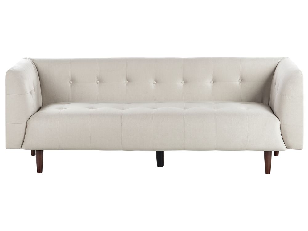 Sofa dla 3 osób BYSKE Jasnobeżowy