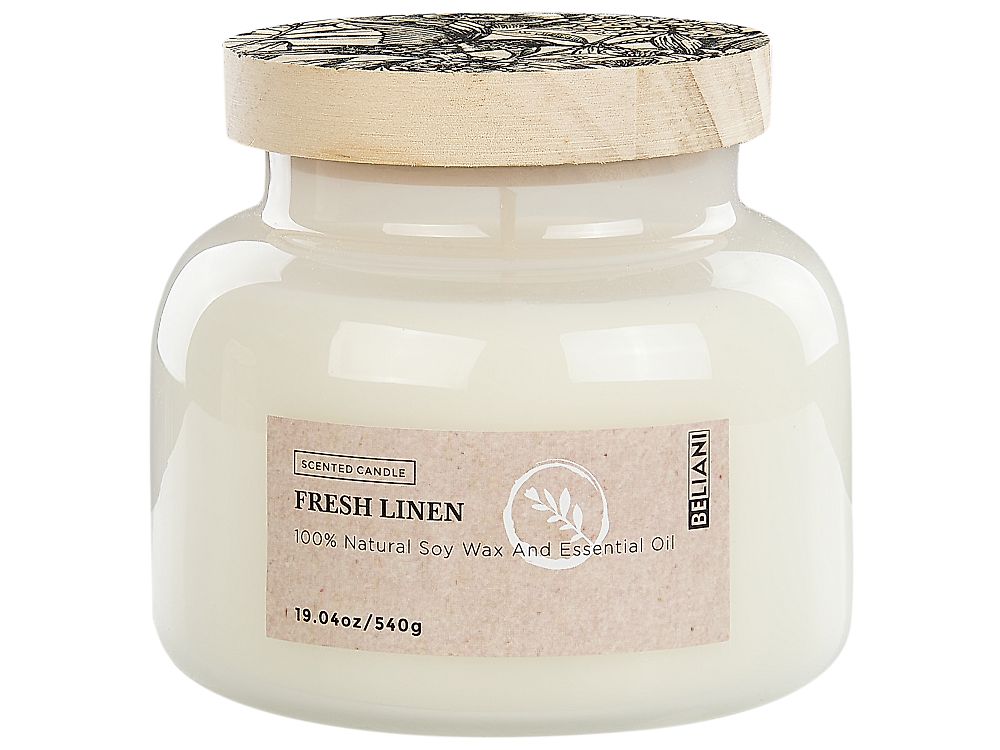 Scented Candle DELIGHT BLISS Soy Wax Fresh Notes
