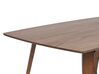 Dining Table 180 x 90 cm Dark Wood HUXTER_785773