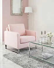 Fauteuil VIND Tissu Rose_1182738