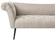 Chaise Longue NANTILLY Fabric Light Brown_996676