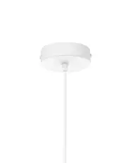 Pendant Lamp PORONGOS Papier-Mâché White_957498