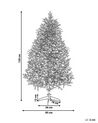 Umelý vianočný stromček 120 cm zelený HUXLEY_783343