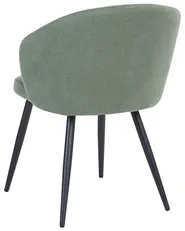 Set of 2 Dining Chairs MOUNDVILLE Fabric Light Green_1055326