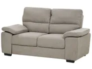Sofa 2 Seater VOGAR Fabric Light Brown_901176