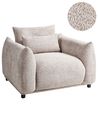 Armchair JAMSA Boucle Taupe