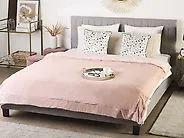 Blanket GELIK 180 x 200 cm Pink_1178120