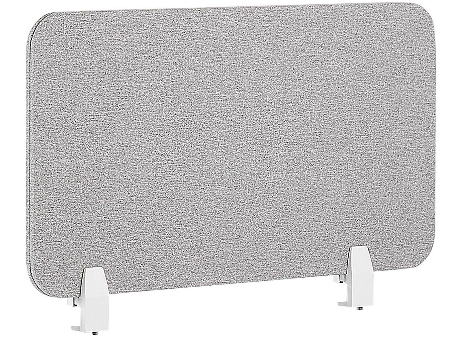 Világosszürke Asztali Térelválasztó Panel 80 x 40 cm WALLY_800921